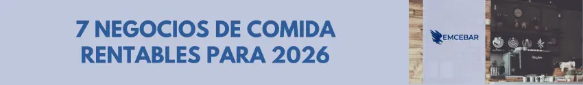 7 negocios de comida rentables para 2026