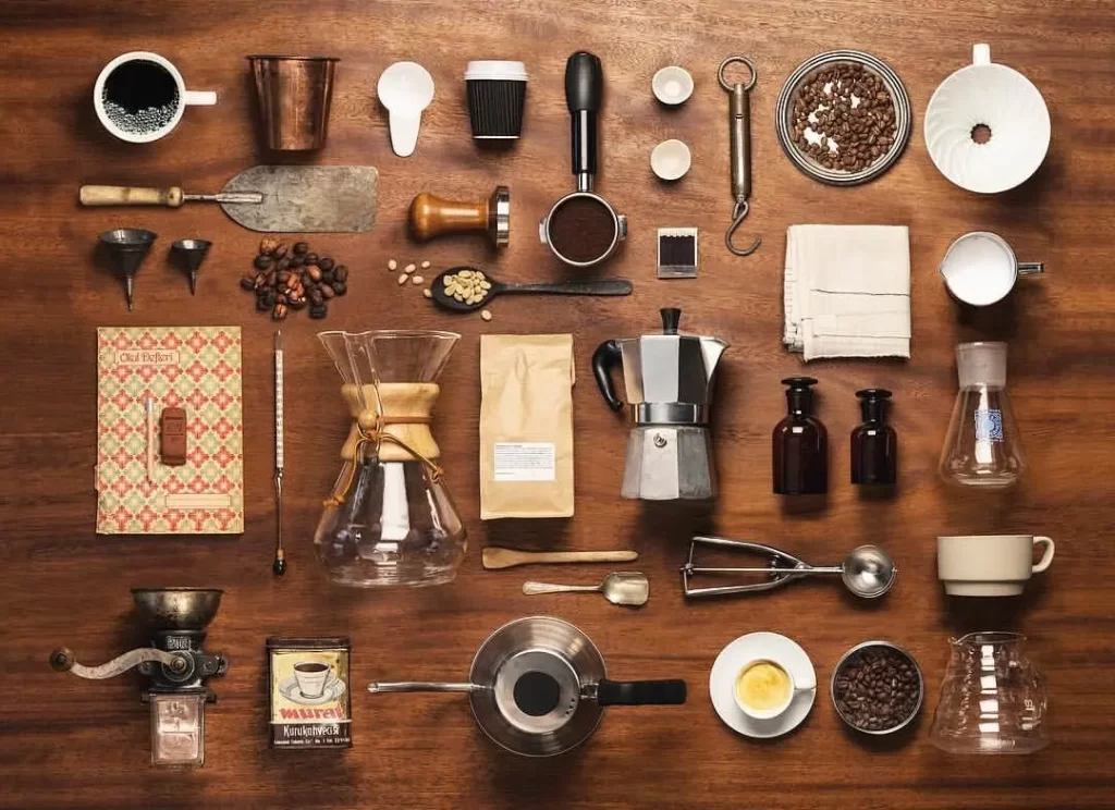 Herramientas de barista