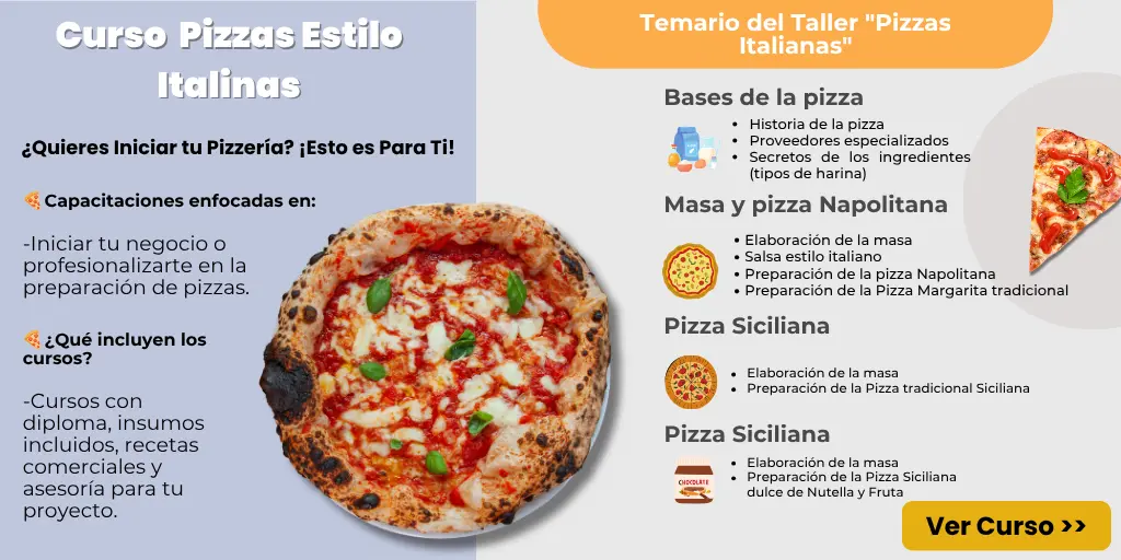 Curso de Pizza italiana