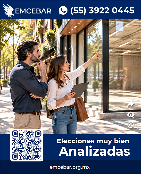 Pareja, hombre y mujer de entre 34 a 40 años, eligiendo, con análisis de datos con Tablet en la mano, un local comercial para cafetería