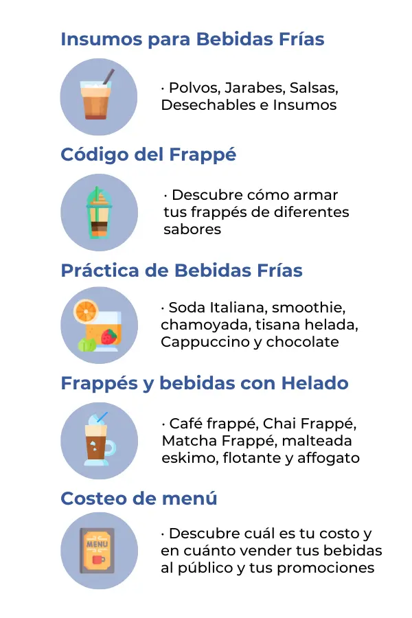 Taller de Bebidas Frías